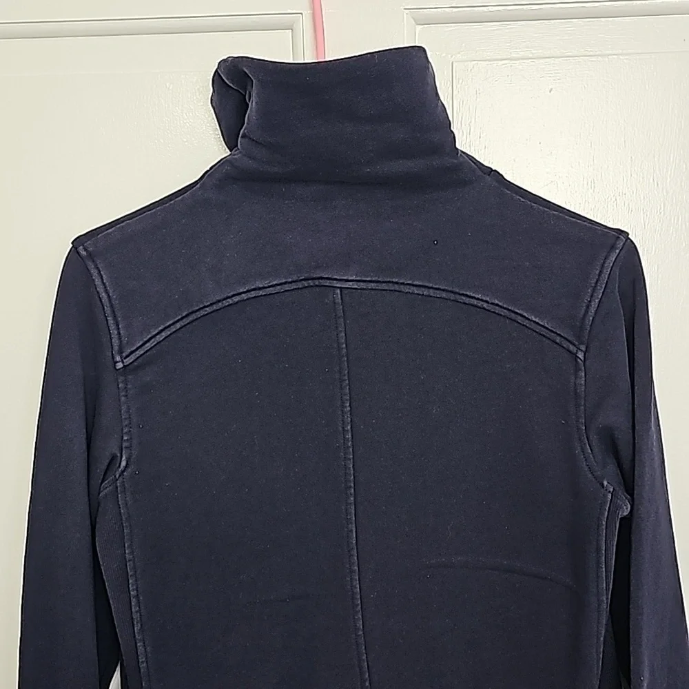 Lululemon Press Pause Pullover Sweatshirt Midnight Navy Size 4